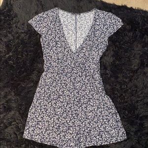 Brandy Melville Floral Romper